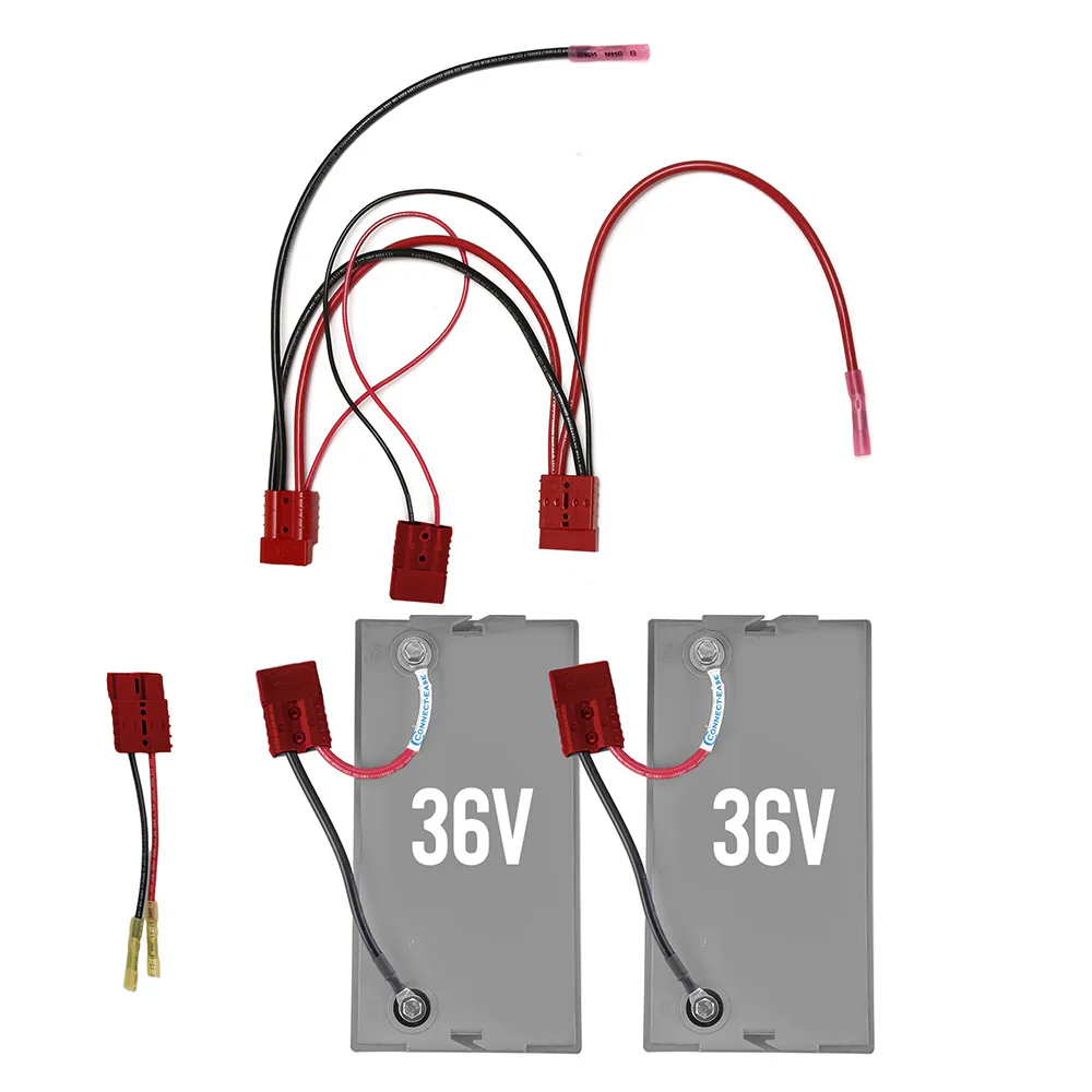 Connect-Ease 36V Parallel Kit f/2-36V Batteries to 1 Motor [RCE236VCHK] - Fashionser