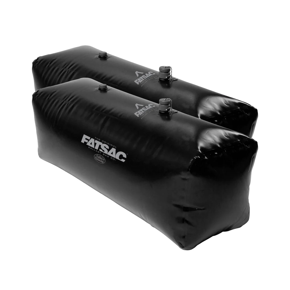 FATSAC V-drive Fat Sacs - Pair - 400lbs Each - Black [W701-BLACK] - Fashionser