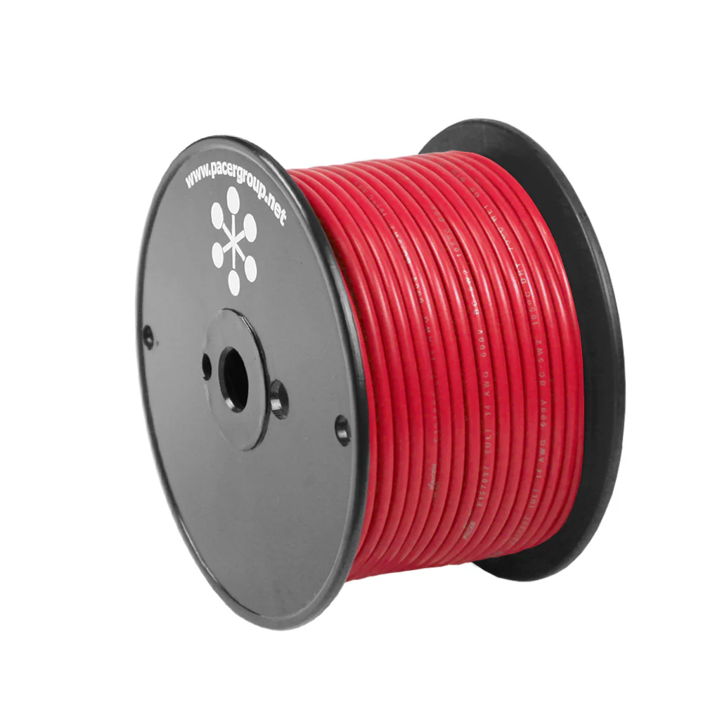 Pacer Red 10 AWG Primary Wire - 20' [WUL10RD-20] - Fashionser
