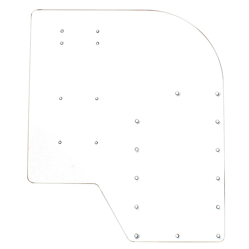 Sea Brackets Large Offset Trolling Motor Plate [SEA2307] - Fashionser