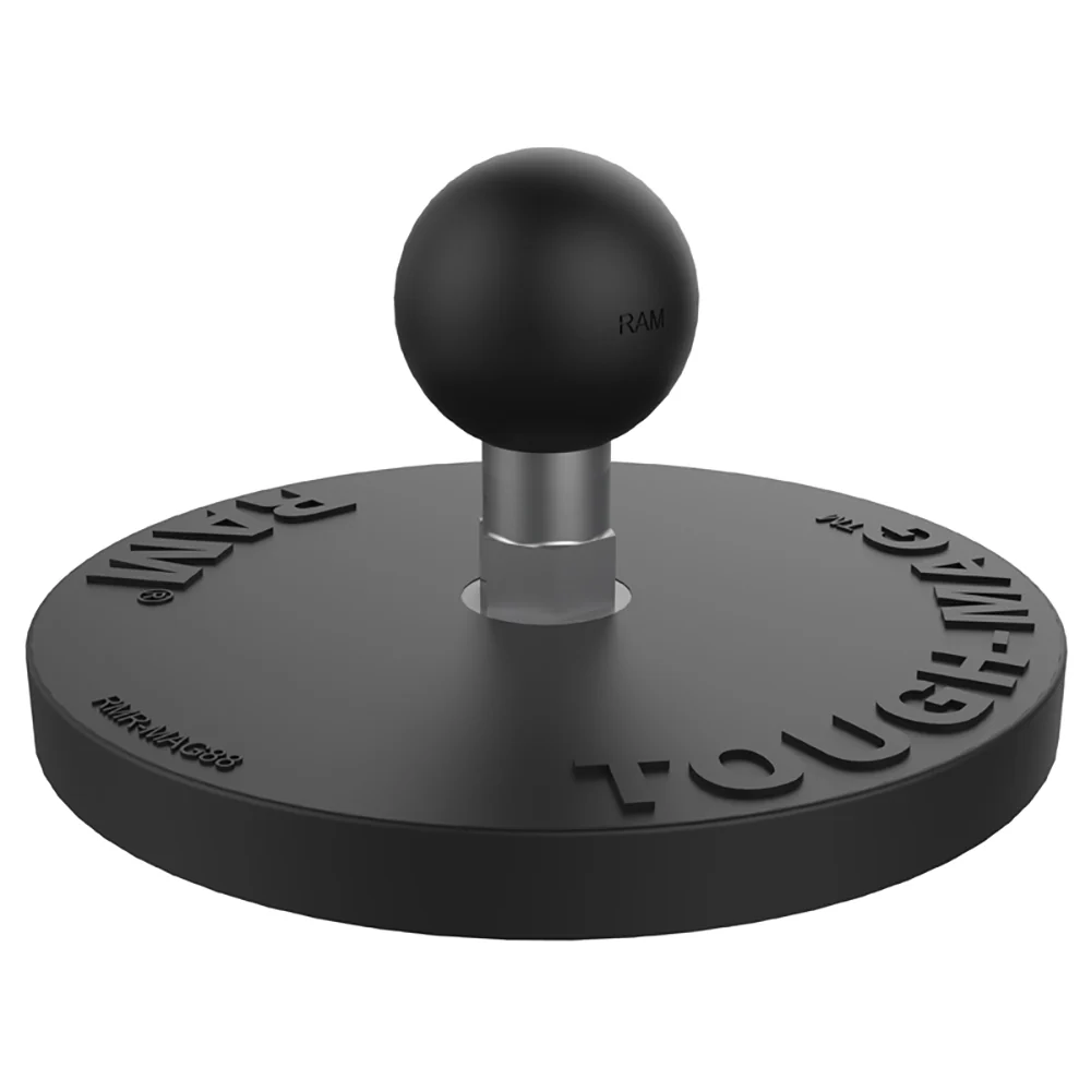 RAM Mount RAM Tough-Mag 88MM Diameter Ball Base [RAM-B-MAG88U] - Fashionser