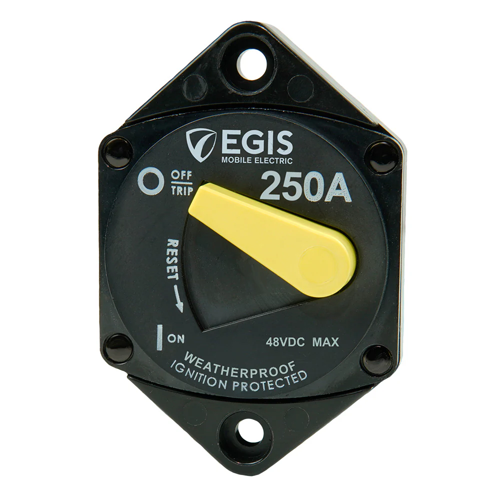 Egis 250A Panel Mount 87 Series Circuit Breaker [4707-250] - Fashionser