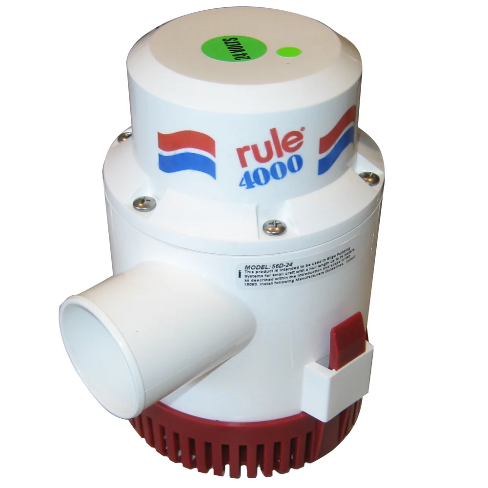 Rule 4000 Non-Automatic Bilge Pump - 24V [56D-24] - Fashionser