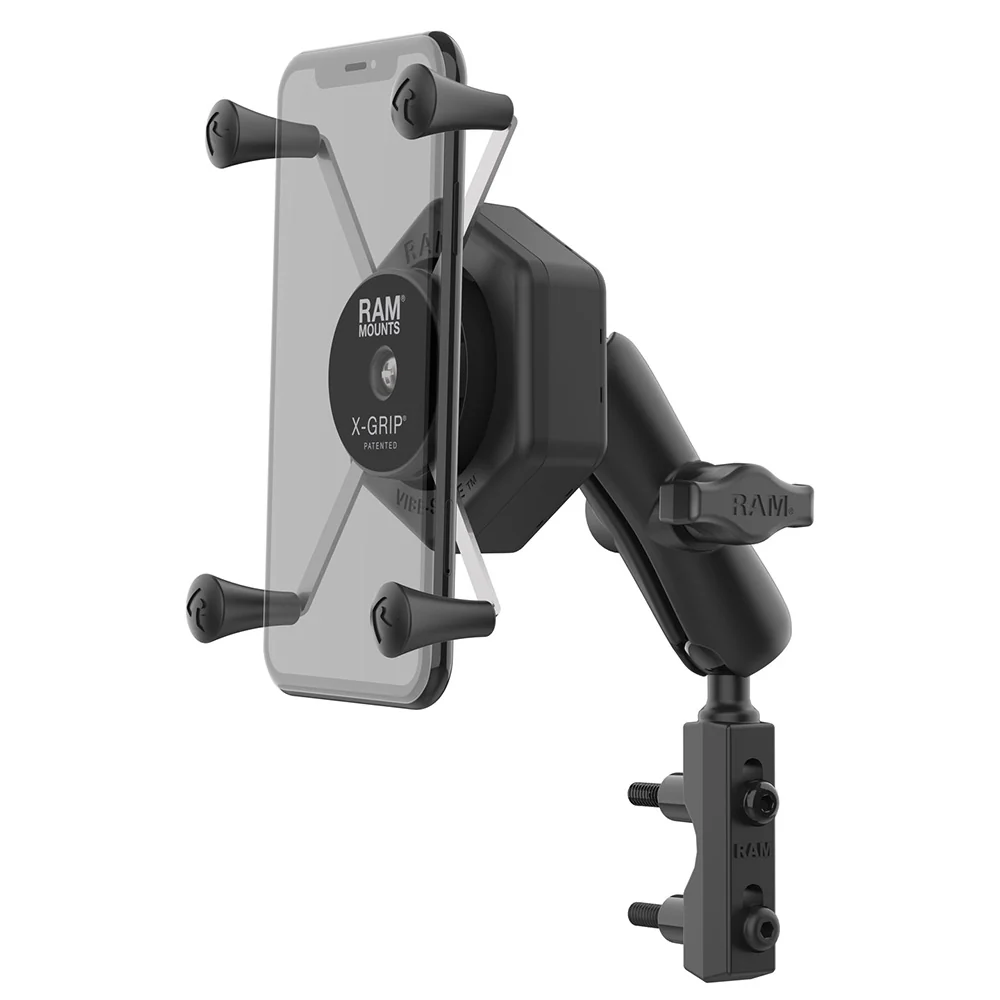 RAM Mount RAM X-Grip Large Phone Mount w/Vibe-Safe  Reservoir Base [RAM-B-174-UN10-462] - Fashionser
