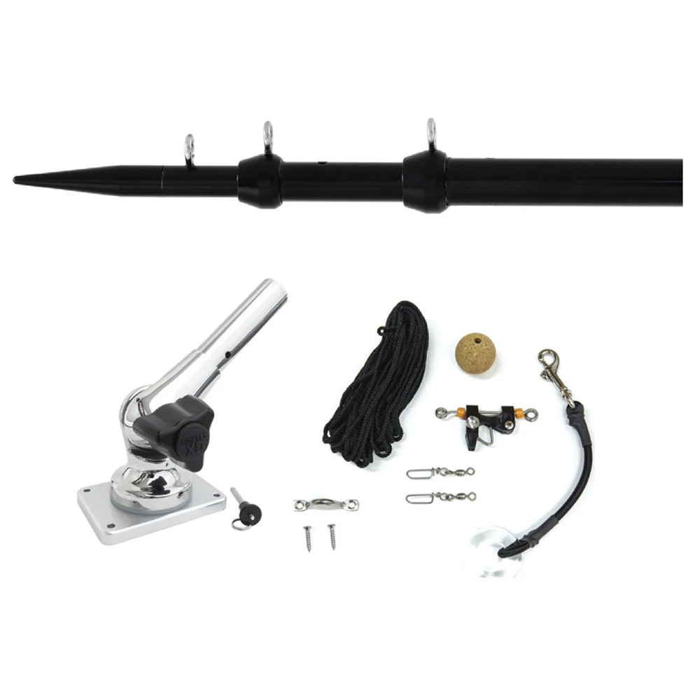Tigress XD Center Rigger System - 8 - Black Center Rigging Kit [88621-1] - Fashionser