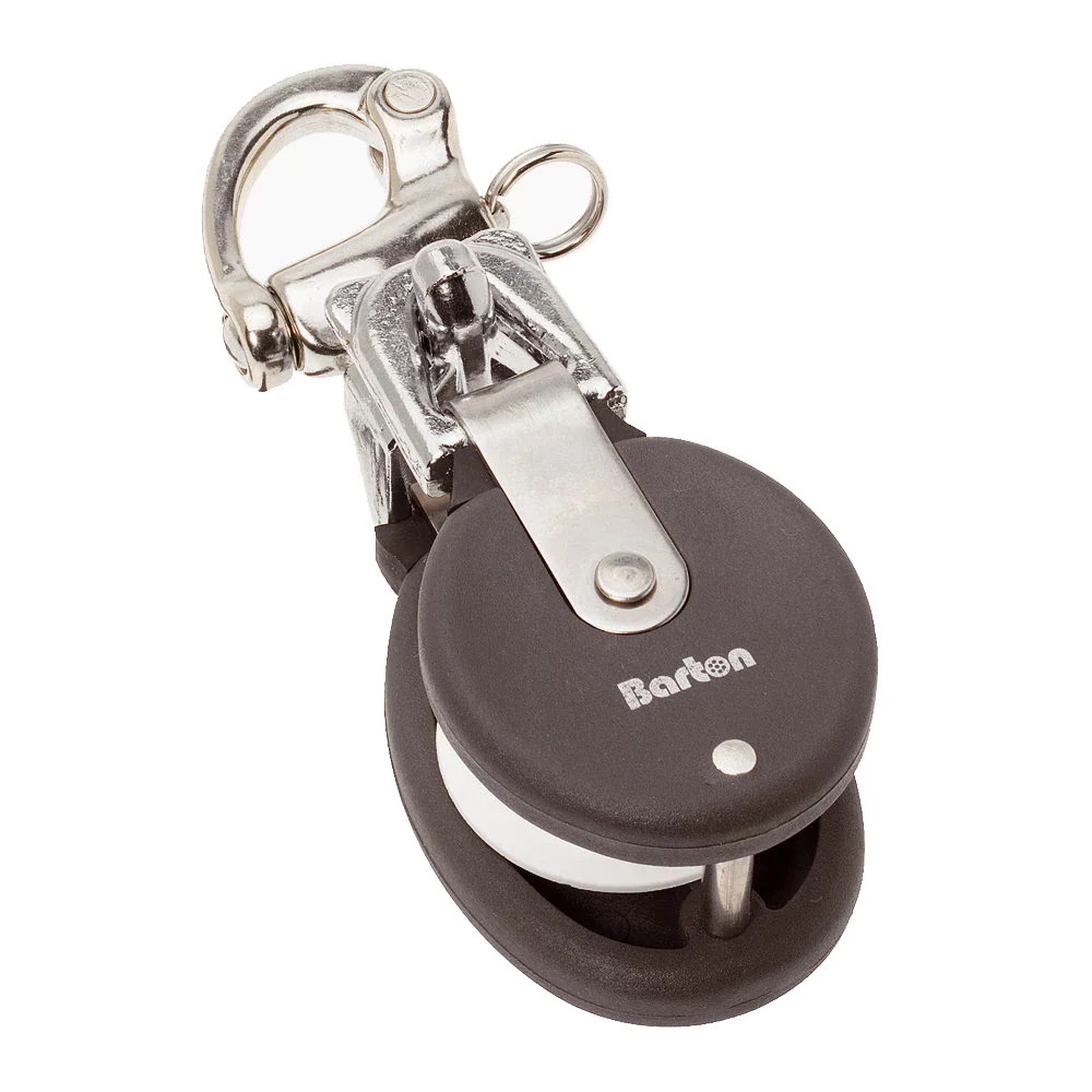 Barton Large Snatch Block f/Yachts Up to 40' (12.2M) - Stainless Steel Snap [90401] - Fashionser