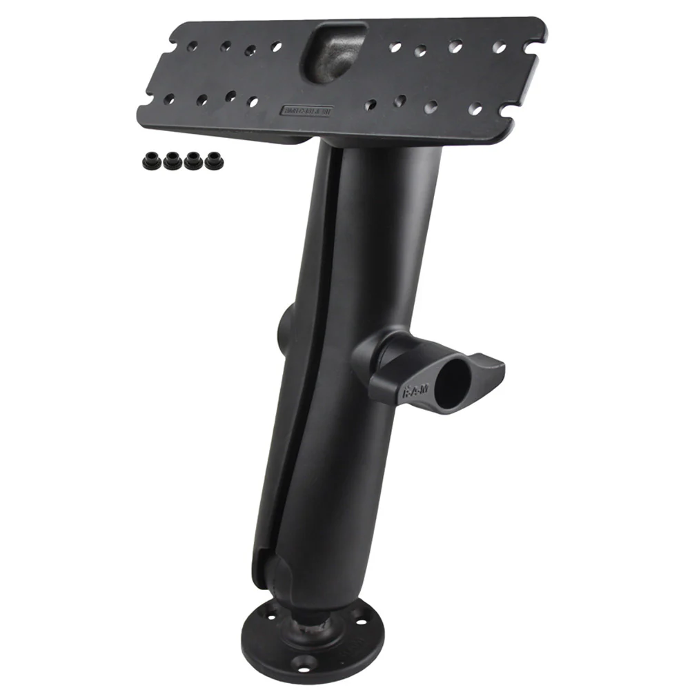 RAM Mount Marine Electronics Mount Long - Gimbal Brackets Under 15lbs [RAM-D-111U-E] - Fashionser