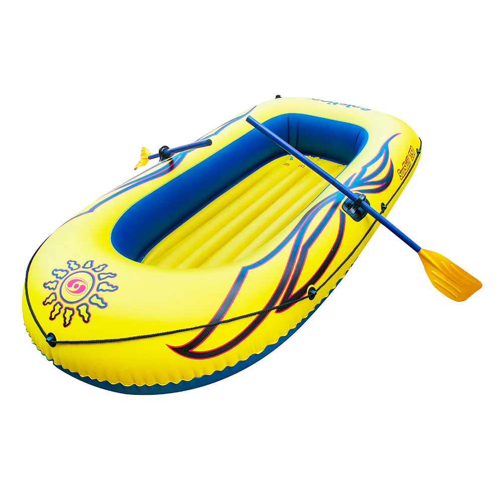 Solstice Watersports Sunskiff 3-Person Inflatable Boat Kit w/Oars  Pump [29351] - Fashionser