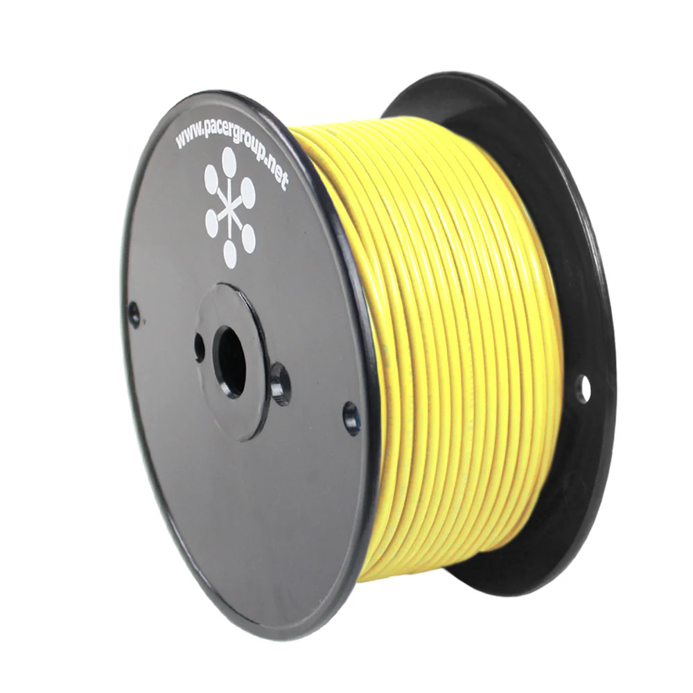 Pacer Yellow 14 AWG Primary Wire - 250 [WUL14YL-250] - Fashionser