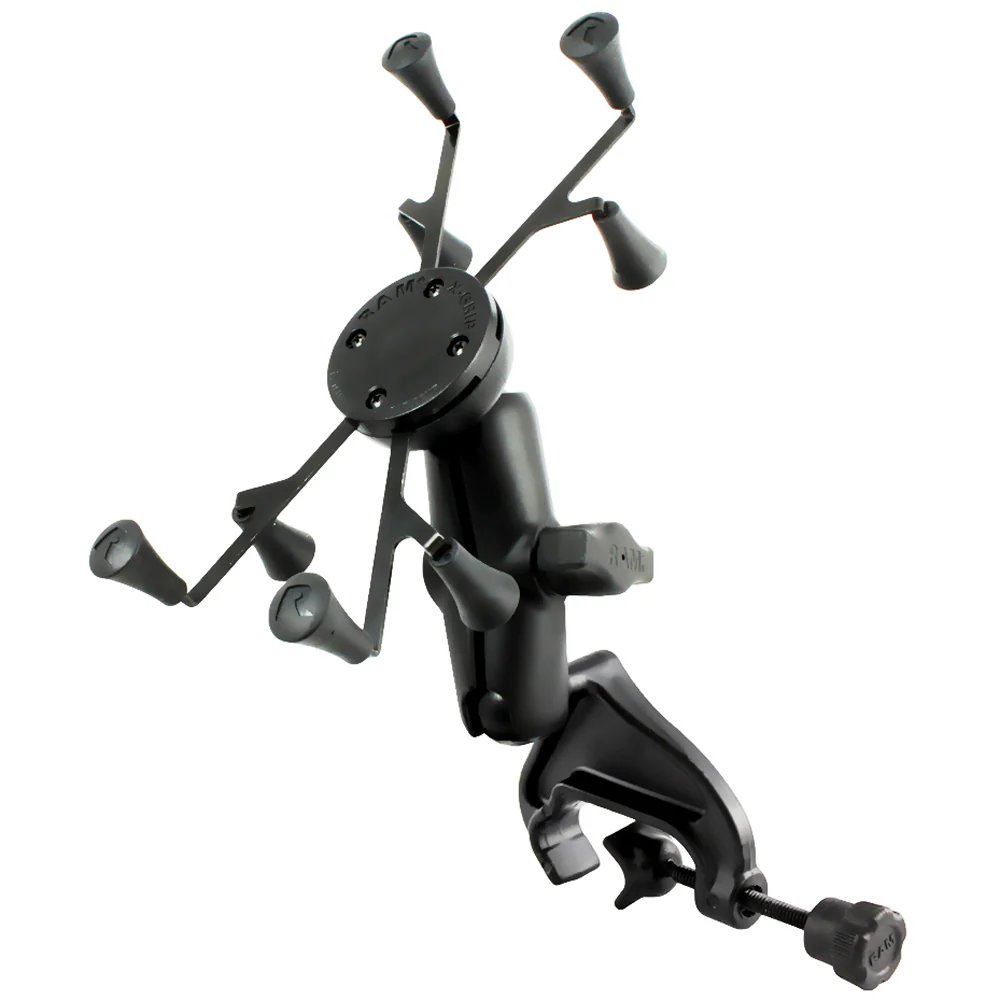 RAM Mount Yoke Clamp Mount w/X-Grip II [RAM-B-121-UN8U] - Fashionser