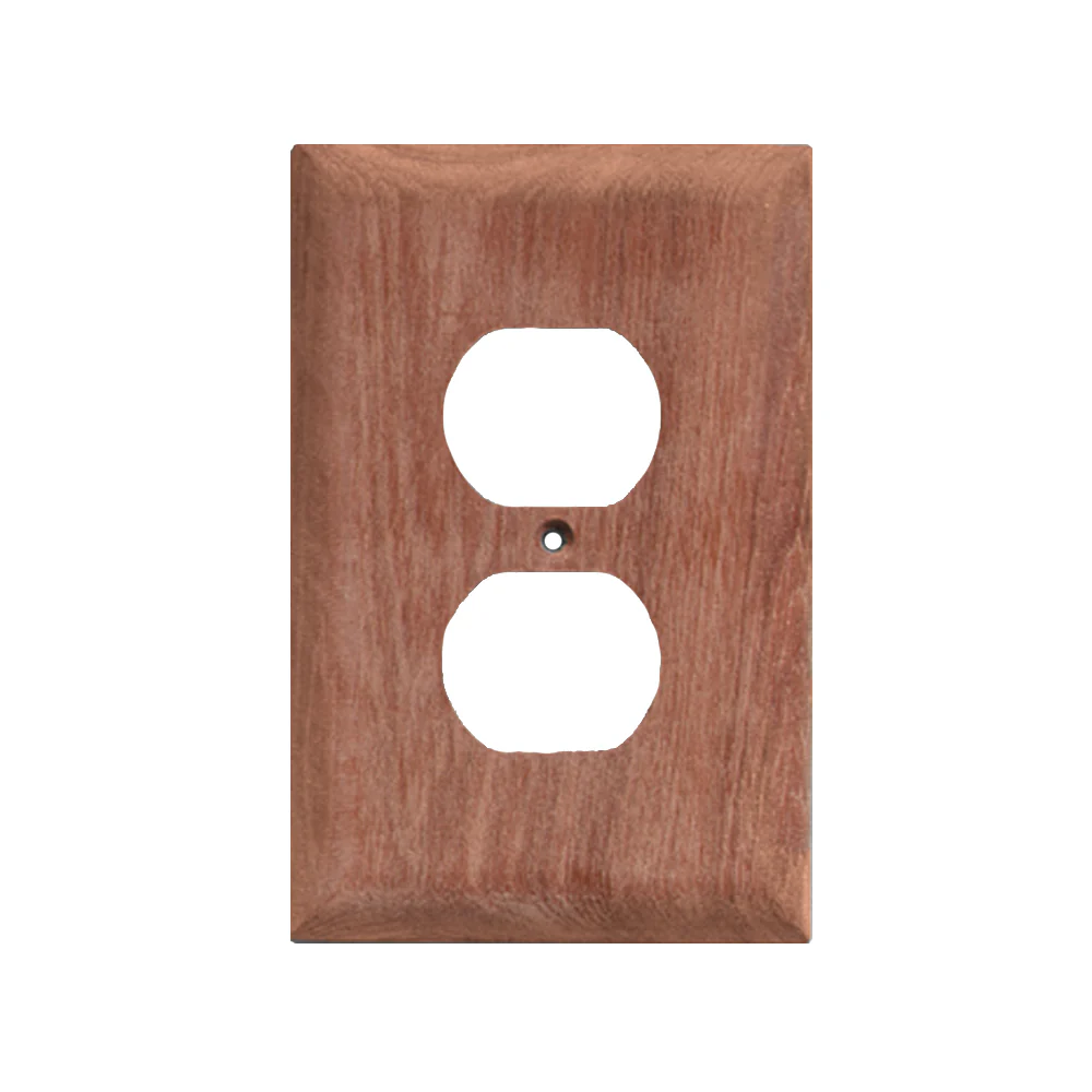 Whitecap Teak Outlet Cover/Receptacle Plate [60170] - Fashionser