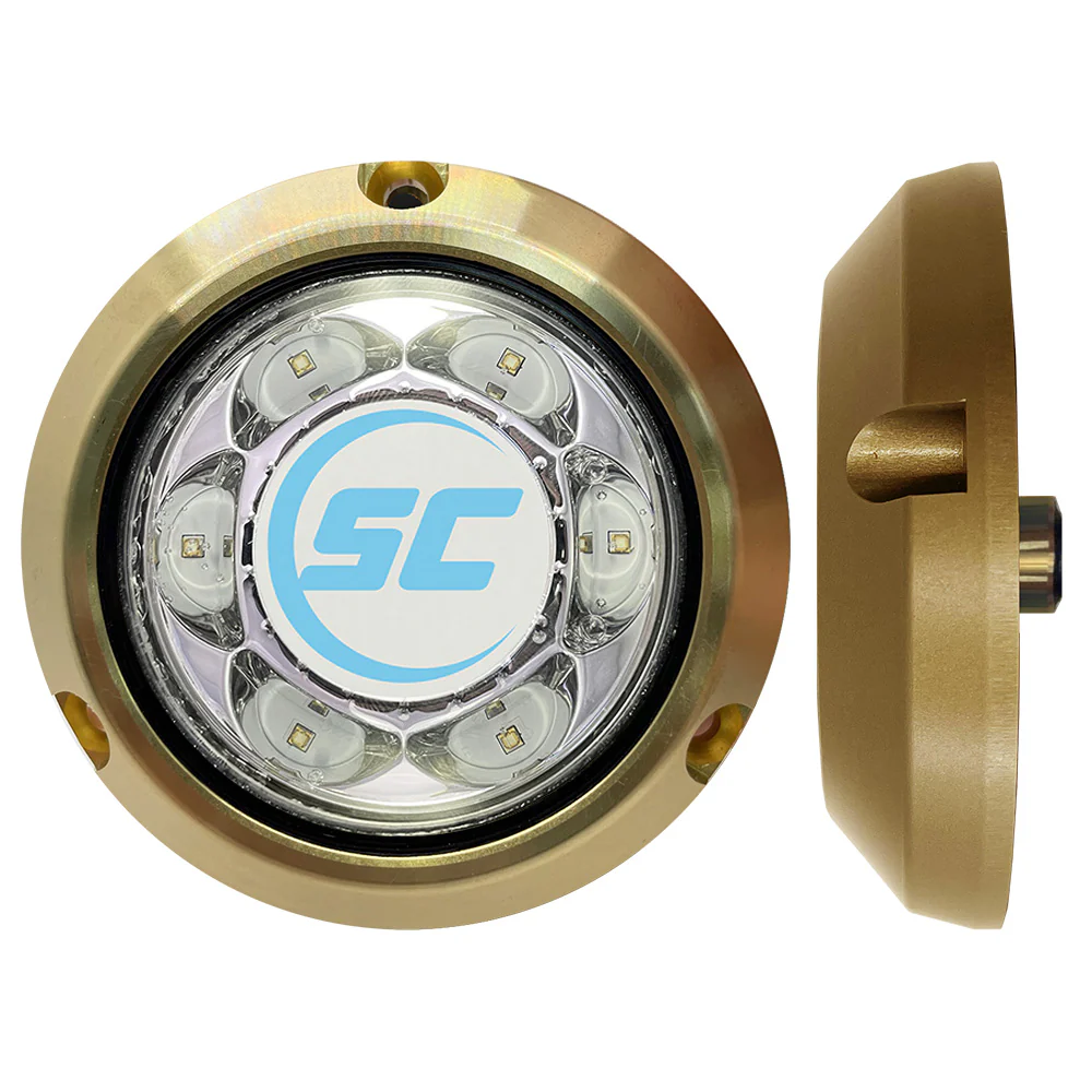Shadow-Caster SC3 Series Great White Bronze Surface Mount Underwater Light [SC3-GW-BZSM] - Fashionser