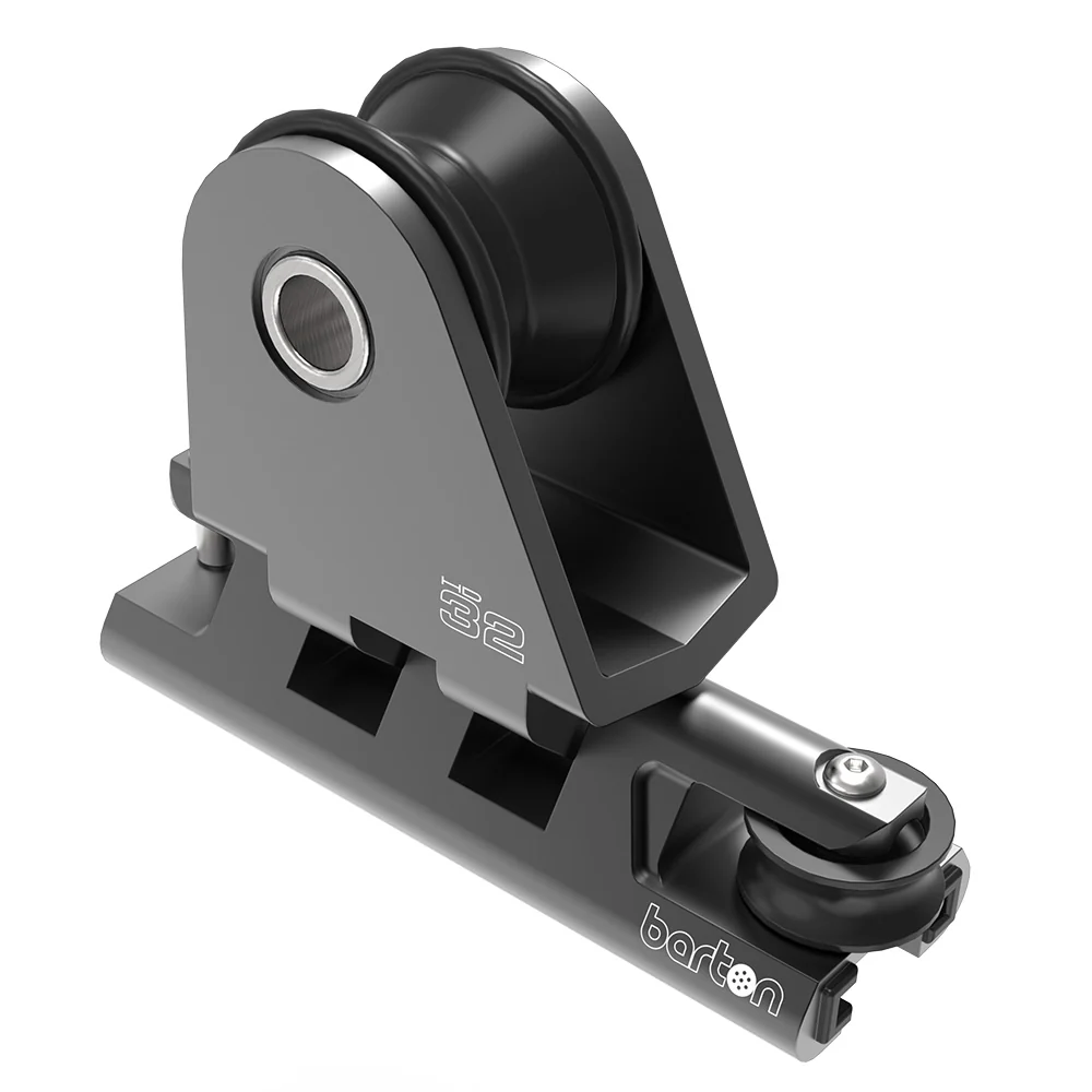 Barton 32mm Towable Genoa Car 2:1 Purchase - Heavy Duty - Black [32211HDB] - Fashionser