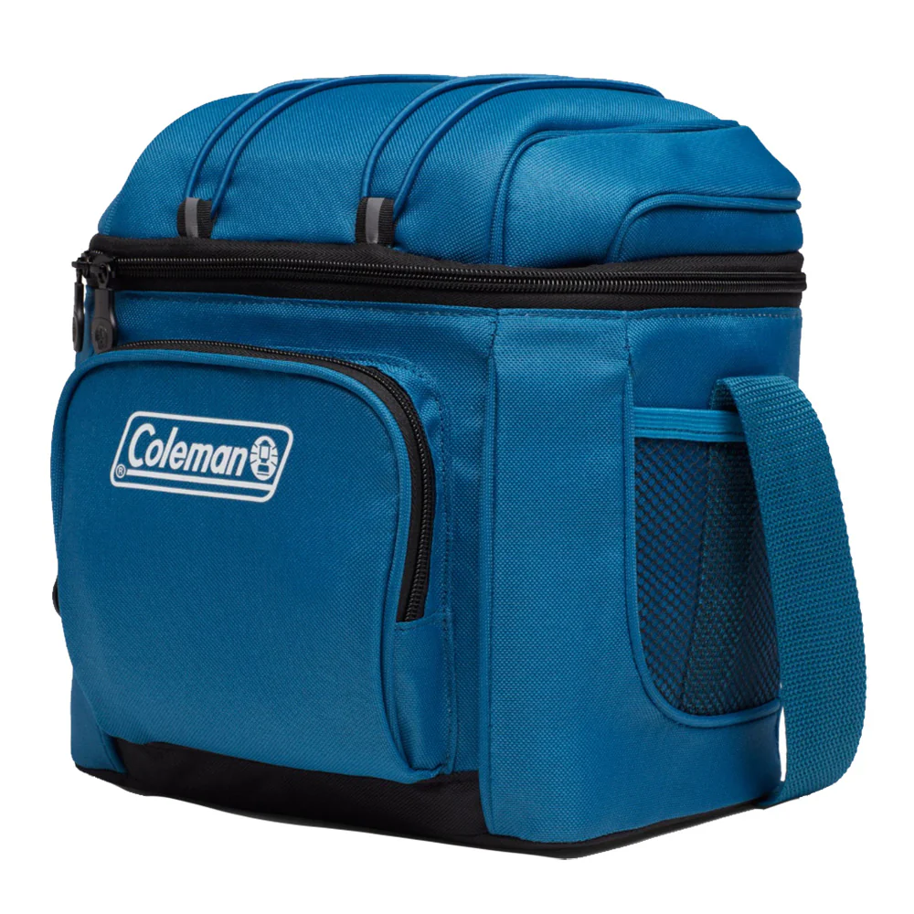 Coleman CHILLER 9-Can Soft-Sided Portable Cooler - Deep Ocean [2158134] - Fashionser