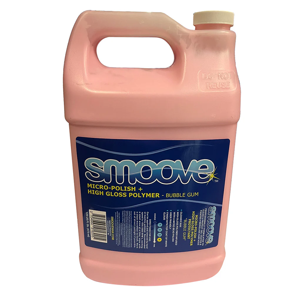 Smoove Bubble Gum Micro Polish + High Gloss Polymer - Gallon [SMO010] - Fashionser