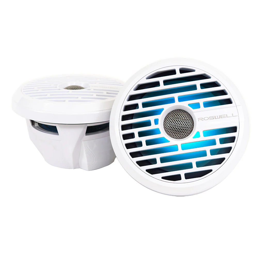 Roswell R1 7.7 Marine Speakers - White - 90W RMS  180W Peak Power [C920-21140] - Fashionser