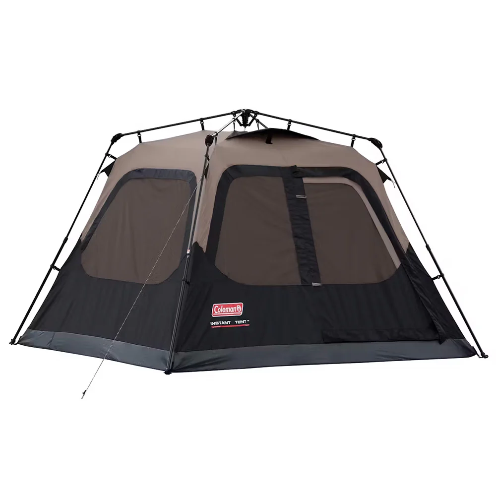 Coleman 4-Person Cabin Camping Tent w/Instant Setup - Black [2206916] - Fashionser
