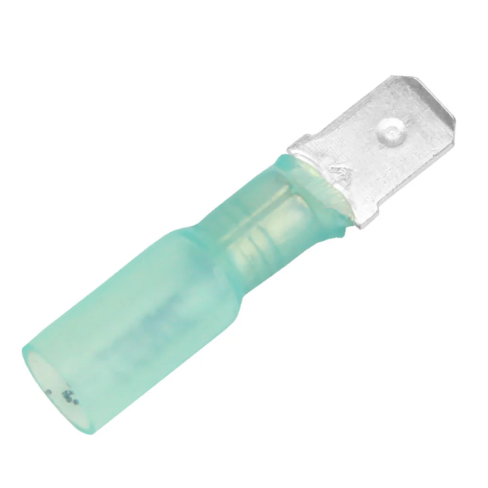 Pacer 16-14 AWG Heat Shrink Male Disconnect - 3 Pack [TDE14-250M-3] - Fashionser