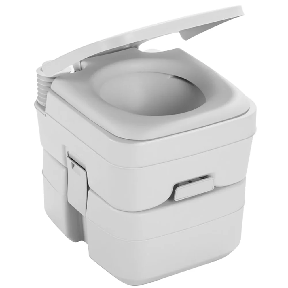 Dometic 965 Portable Toilet w/Mounting Brackets- 5 Gallon - Platinum [311096506] - Fashionser
