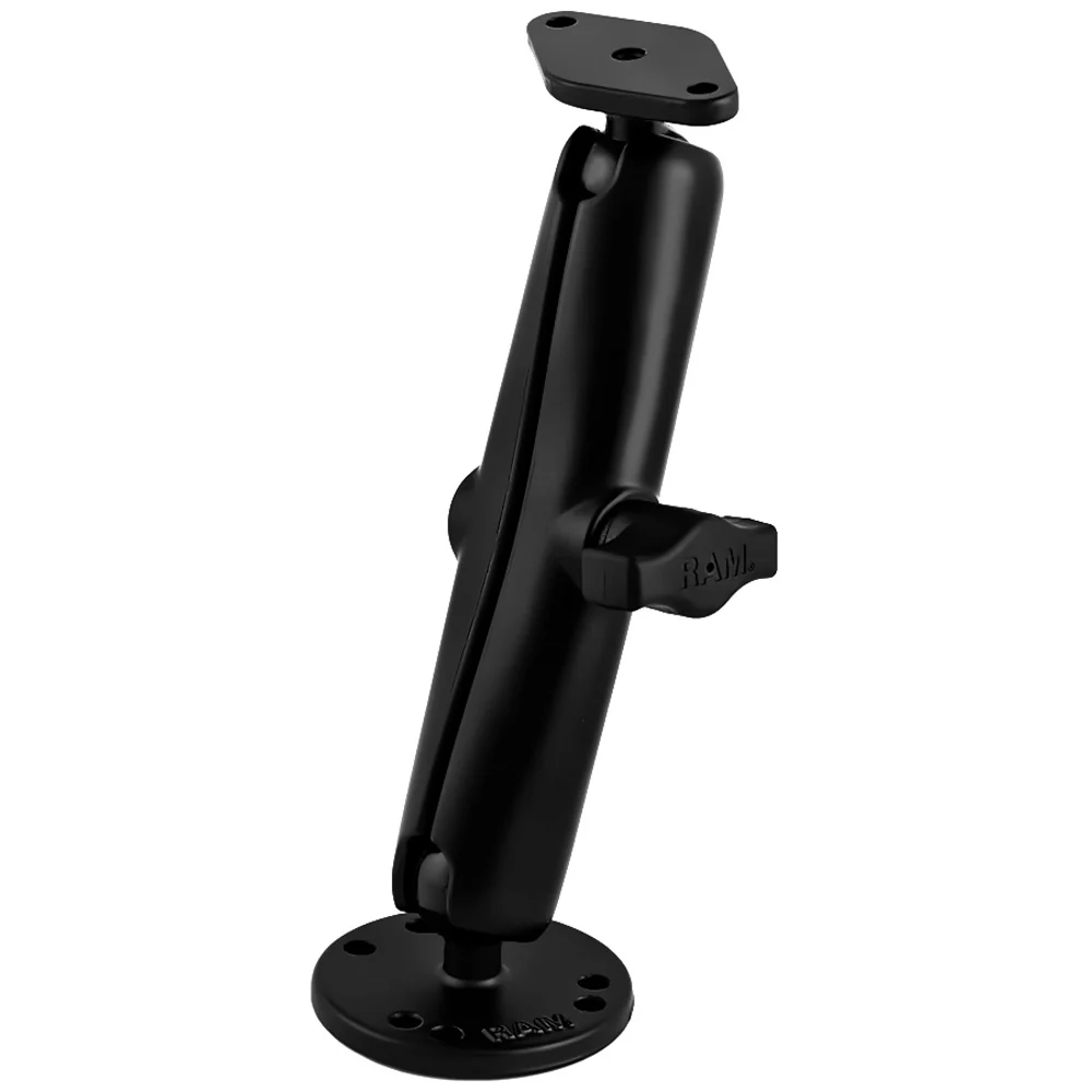 RAM Mount Flat Surface Mount Long Arm w/Diamond Base [RAM-B-138U-C] - Fashionser