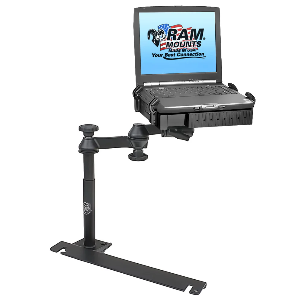 RAM Mount No-Drill Laptop Mount f/Dodge Challenger, Charger, Magnum, Sprinter [RAM-VB-129-SW1] - Fashionser