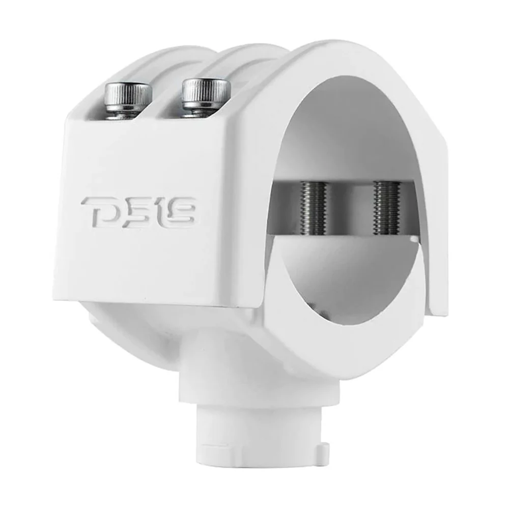 DS18 Hydro Clamp/Mount Adapter V2 f/Tower Speaker - White [CLPX2T3/WH] - Fashionser