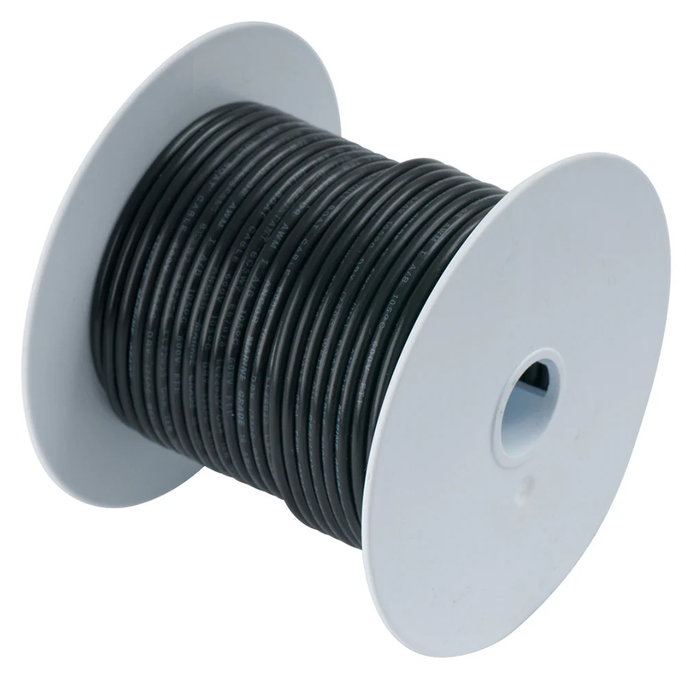 Ancor Marine 250' - 14 AWG Wire - Black [104025] - Fashionser