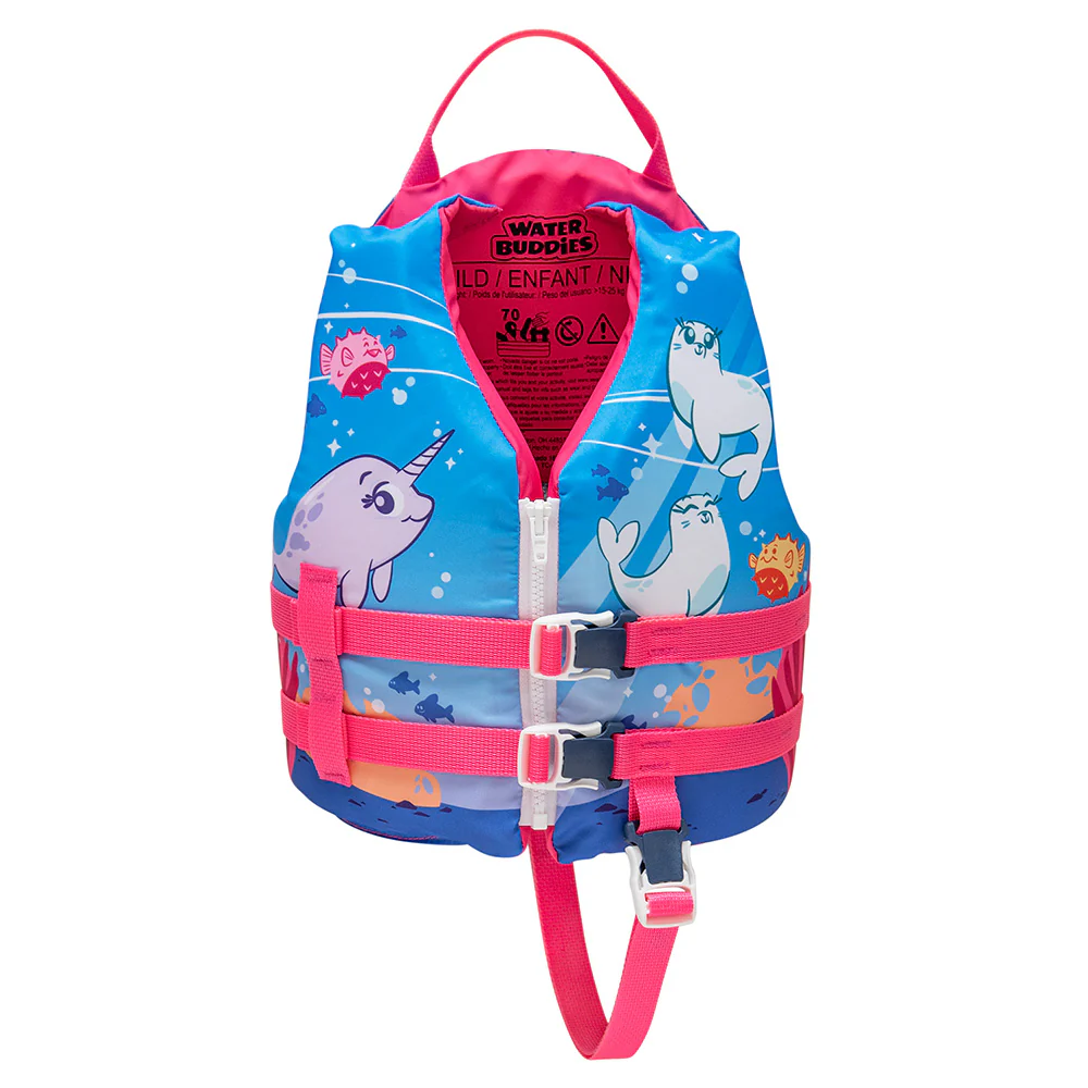 Full Throttle Child Water Buddies Life Vest - Octopus - 30-50lbs Type III [104300-105-001-25] - Fashionser