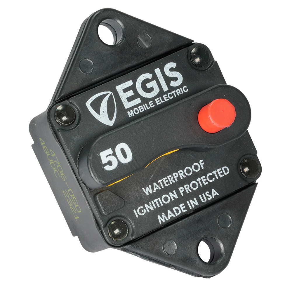 Egis 50A Panel Mount Circuit Breaker - 285 Series [4706-050] - Fashionser