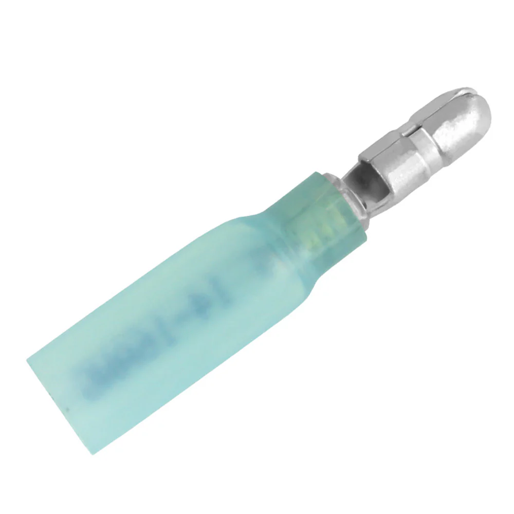 Pacer 16-14 AWG Heat Shrink Male Bullet Terminal - 25 Pack [TBPE14-156-25] - Fashionser