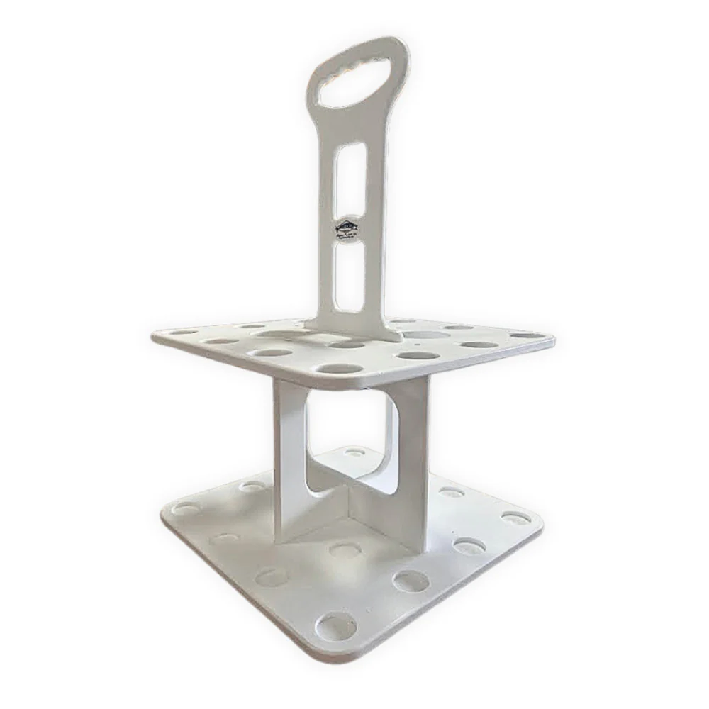 Deep Blue Marine Polymer Rod Rack [V-12] - Fashionser