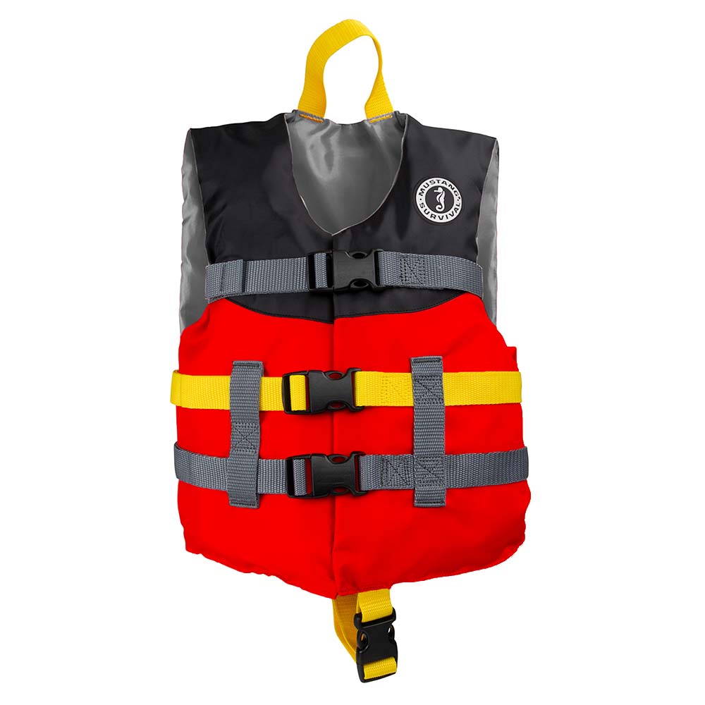 Mustang Child Livery Foam Vest - Red/Black [MV230102-123-0] - Fashionser