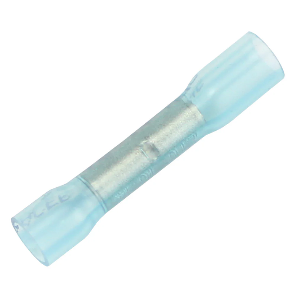 Pacer 16-14 AWG Heat Shrink Butt Connector - 100 Pack [TBSE14-100] - Fashionser