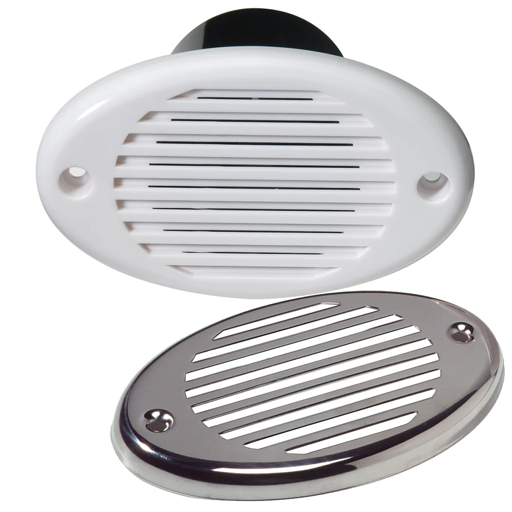 Innovative Lighting Marine Hidden Horn - White w/Stainless Steel Overlay [540-0101-7] - Fashionser