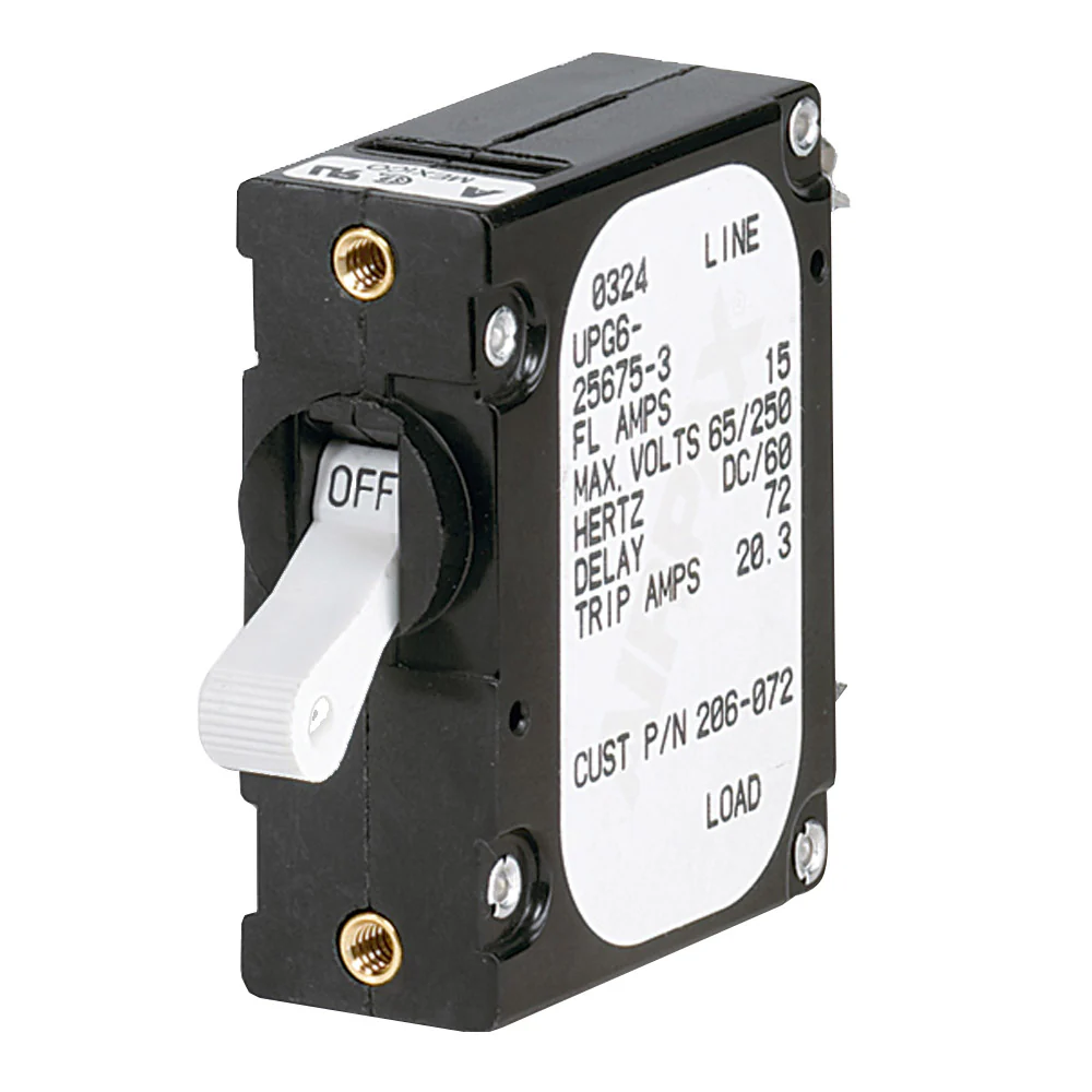Paneltronics 'A' Frame Magnetic Circuit Breaker - 5 Amps - Single Pole [206-070S] - Fashionser