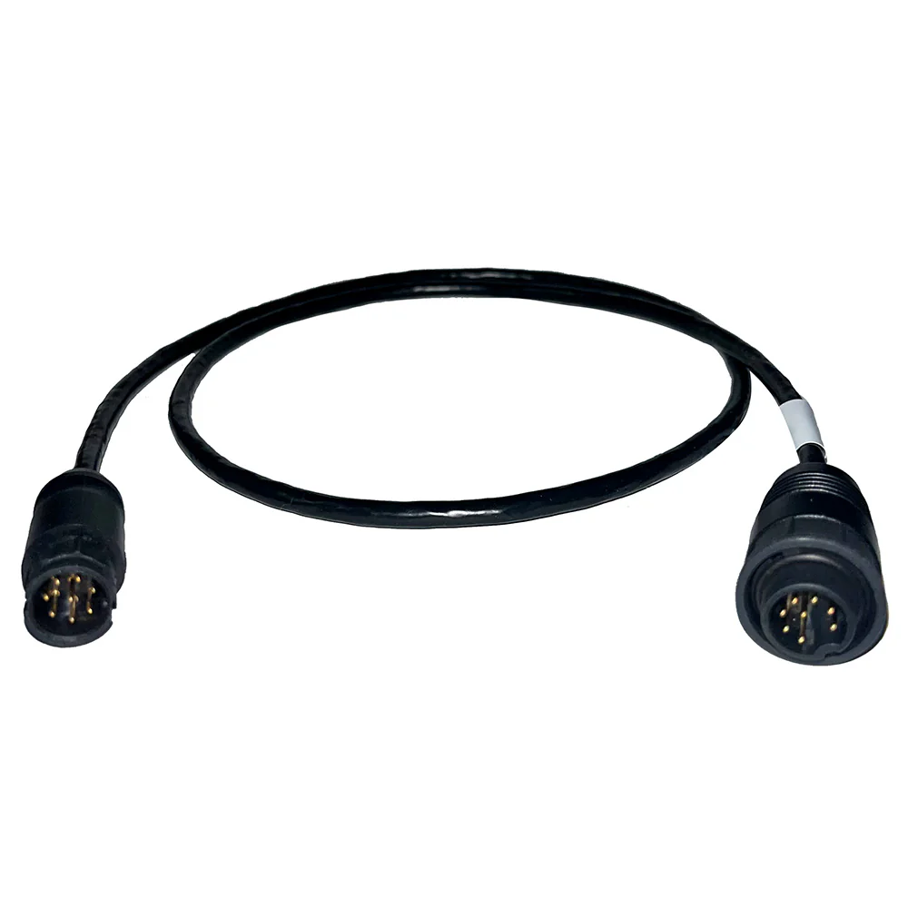Echonautics 1M Adapter Cable w/Male 8-Pin Black Box Connector f/Echonautics 300W, 600W  1kW Transducers [CBCCMS0501] - Fashionser