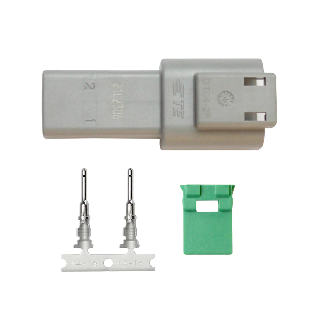 Pacer DT Deutsch Receptacle Repair Kit - 14-18 AWG (2 Position) [TDT04F-2RP] - Fashionser