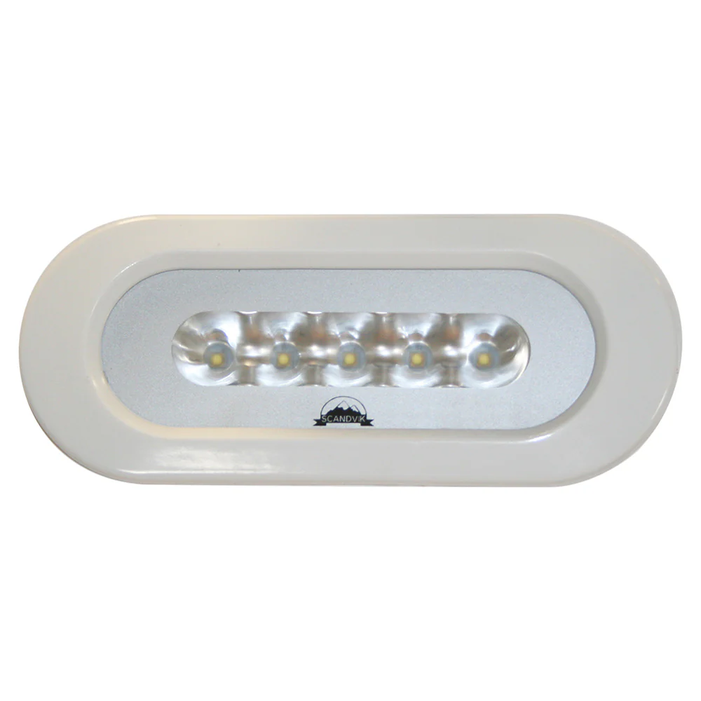 Scandvik Flush Mount Spreader Light - 10-30V - White [41343P] - Fashionser