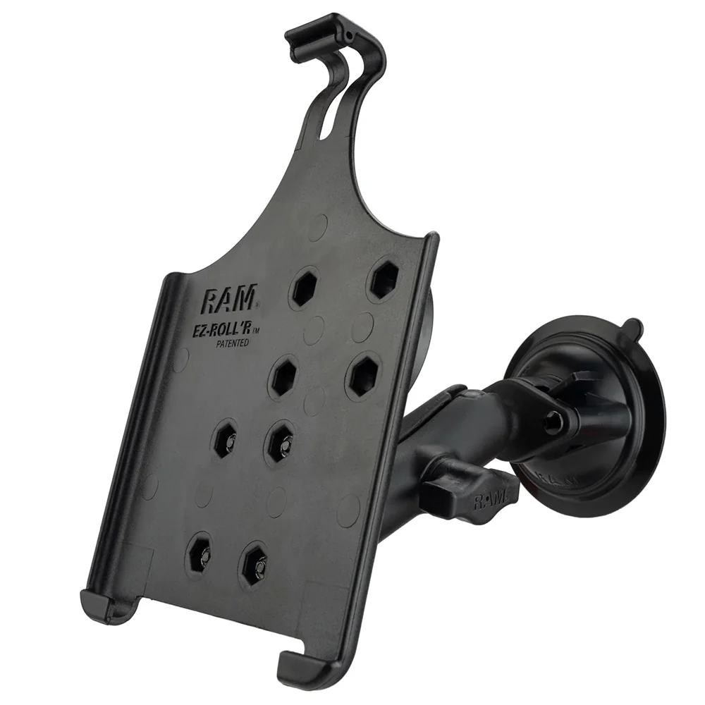 RAM Mount RAM Twist-Lock Suction Cup Mount f/Apple iPad mini 4  5 [RAM-B-166-AP20U] - Fashionser