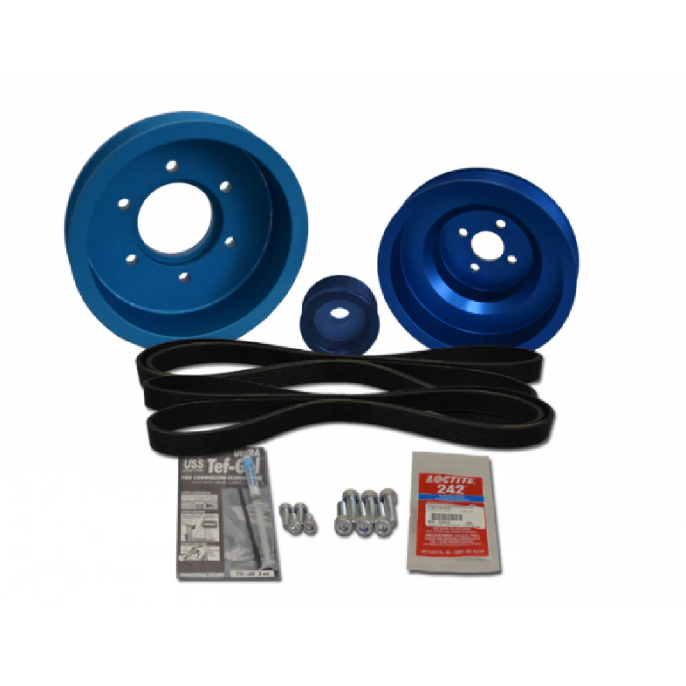 Balmar Pulley Kit f/Yanmar 4JH3-TE, 4JH3-HTE [48-YSP-4JH-D] - Fashionser