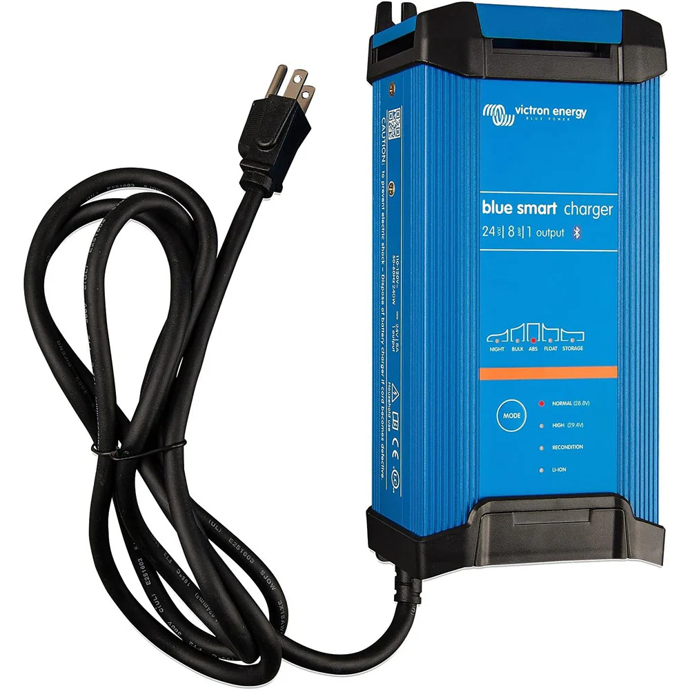 Victron Blue Smart IP22 24VDC 8A 1 Bank 120V Charger - Dry Mount [BPC240845102] - Fashionser