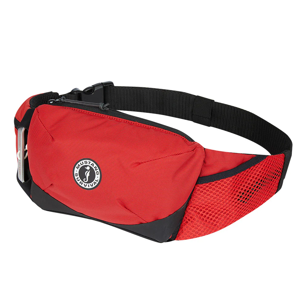 Mustang Essentialist Manual Inflatable Belt Pack - Red [MD3800-4-0-202] - Fashionser