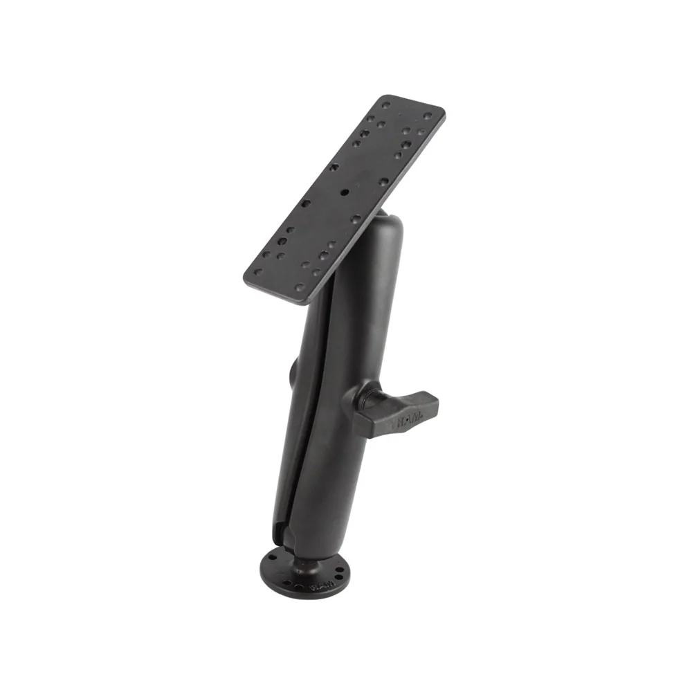RAM Mount Marine Electronics Mount Long Arm Gimbal Bracket [RAM-111U-D] - Fashionser