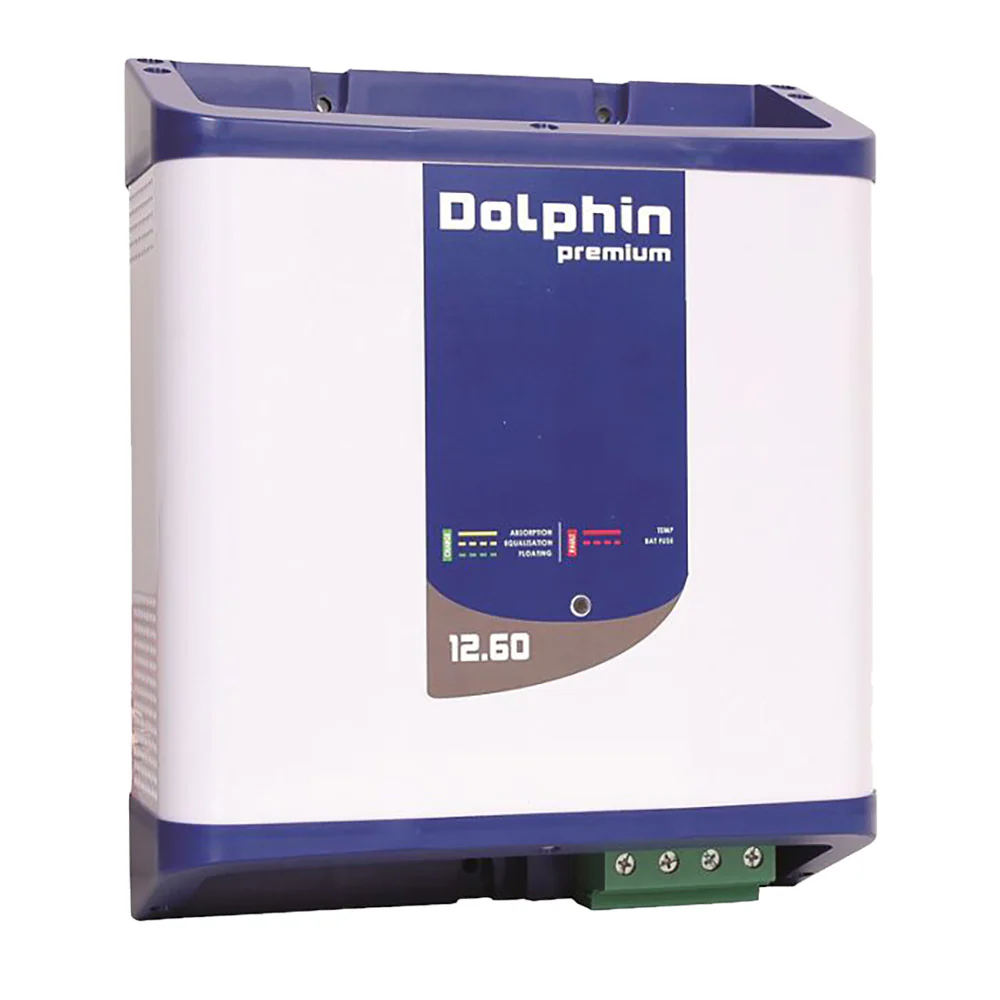 Dolphin Charger Premium Series Dolphin Battery Charger - 12V, 60A, 110/220VAC - 3 Outputs [99050] - Fashionser
