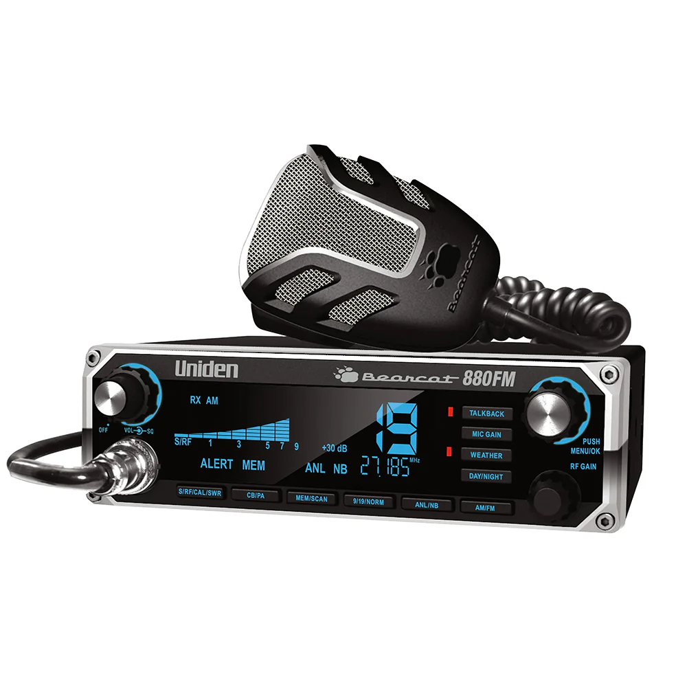 Uniden Bearcat 880FM CB Radio w/AM/FM [BEARCAT 880FM] - Fashionser