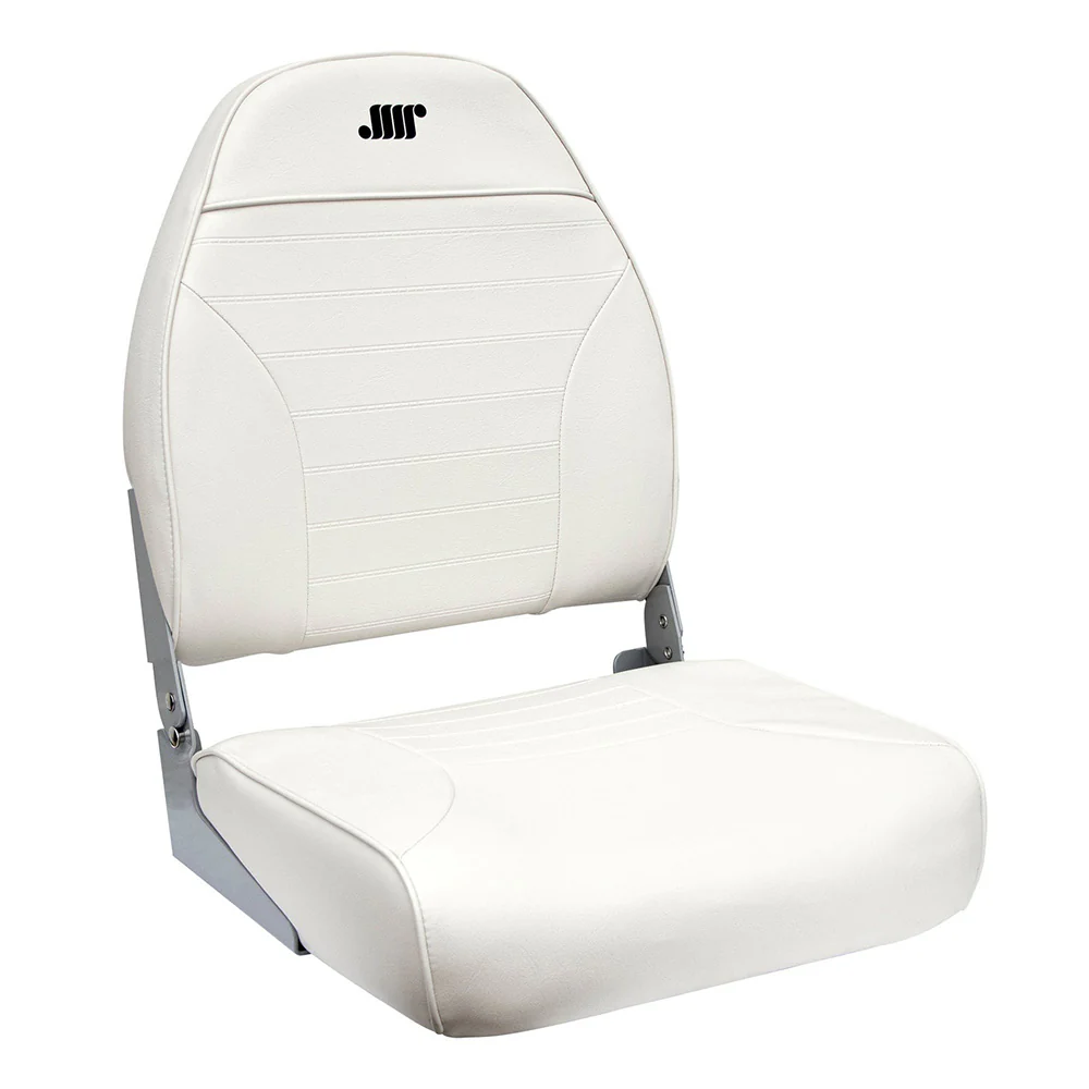 Wise Standard High-Back Fishing Seat - White [8WD588PLS-710] - Fashionser
