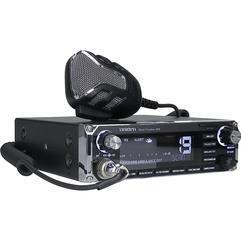 Uniden BearTracker 885 Hybrid CB Radio [BEARTRACKER 885] - Fashionser