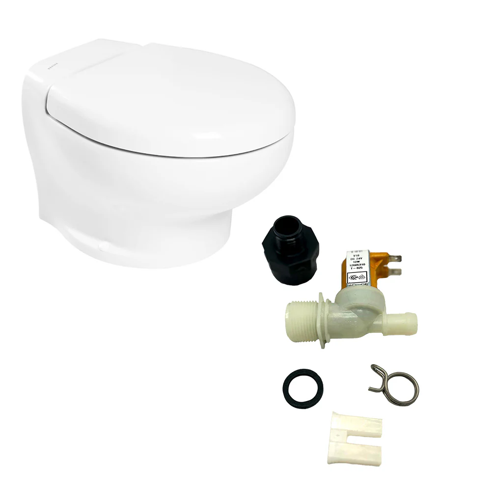 Thetford Nano Touch Compact Toilet Freshwater Kit - 24V [T-NAN024PW/TSFT/NA-FWKIT] - Fashionser