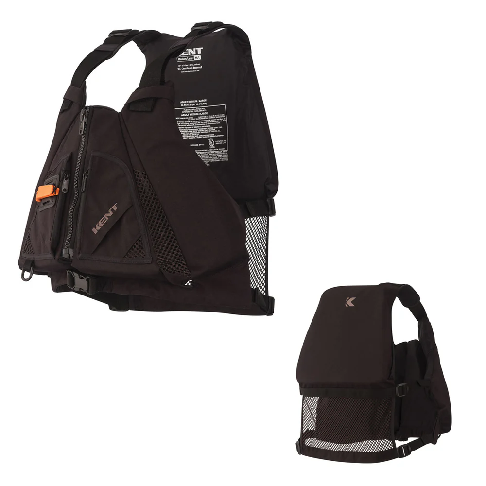 Kent Law Enforcement Life Vest - M/L - Black [151600-700-040-23] - Fashionser