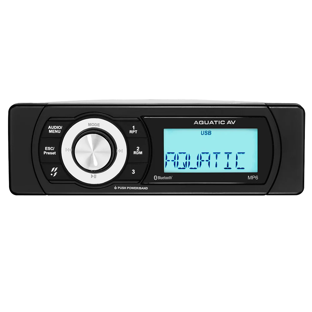 Aquatic AV MP6 Shallow Mount Stereo [MP600] - Fashionser